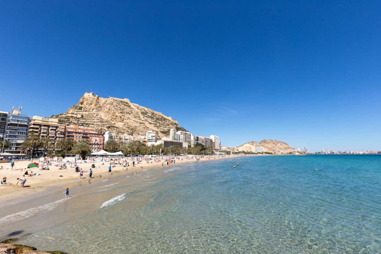 Alicante Colorful Center Bajo Daire Dış mekan fotoğraf